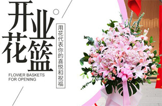 广东清远市阳山县阳城镇城北东社区花篮配送